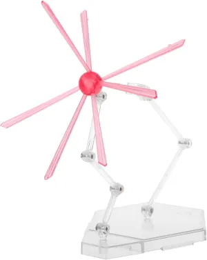 1 Set Doll Display Stand with Atmospheric Effects Easy Assembly Action Figure Support Base for Home and Shop Decor Lightweight and Portable Model Holder