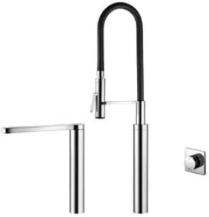 10.652.132.000 ONO Touch Light PRO Electronically Controlled Kitchen Faucet, Chrome