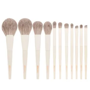 11 Pcs Makeup Brushes Set Complete Synthetic Make Up Brush Kit for Powder Contour Eyeshadow Make Up Brushes