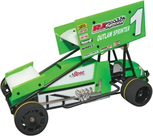 1/10 Electric Outlaw Sprint Car Kit RJS2030 Cars Elec Kit 1/10 On-Road