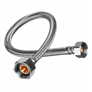 1/2 x 1/2 Inch Flexible Hose Tap Tail Connector 30-60cm