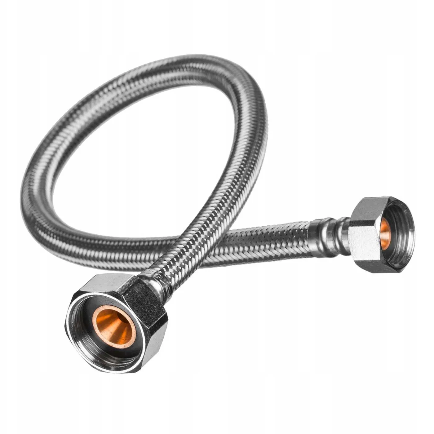 1/2 x 1/2 Inch Flexible Hose Tap Tail Connector 30-60cm