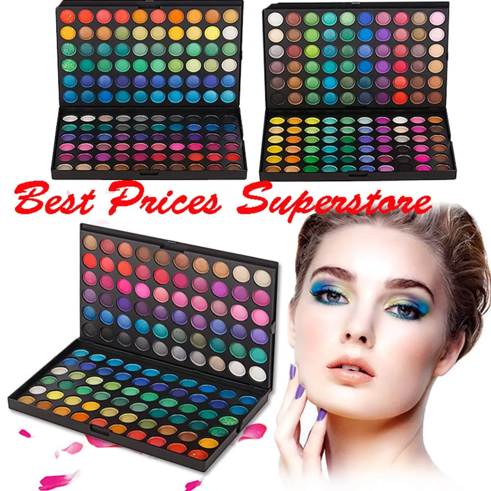 120 Color Pro 5 Kind Fashion Eyeshadow Palette Shimmer Eye Shadow Makeup Set (120-03)