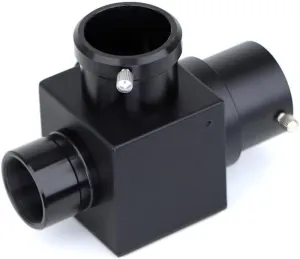 1.25" Flip Mirror Adapter for CCD Camera Refractor Astronomical Telescope Astrophotography