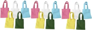 15pcs Miniature Canvas Bags for Dollhouse Accessories Doll Dressing Bag Decor for Doll Collection Cute and Portable Design