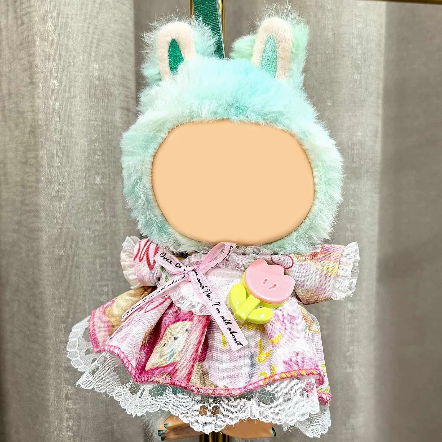 17cm Doll Clothes (NO Doll) Cute and Chic Outfits - 3 Piece (Hat   Dress   Apron), Kawaii Doll Set Accessories are Suitable for Birthday Gifts, Dress Up