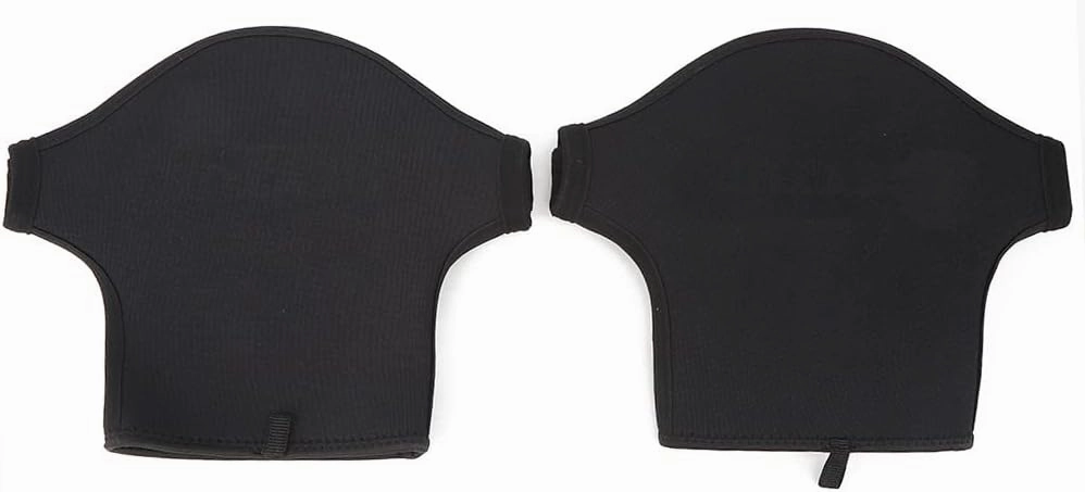 1Pair Neoprene Paddle Gloves, Sport Thicken Protective Gear 27x23cm/10.6x9.1in Non Slip Kayak Paddle Mitts for Sea Kayak Canoe Touring Water Rafting