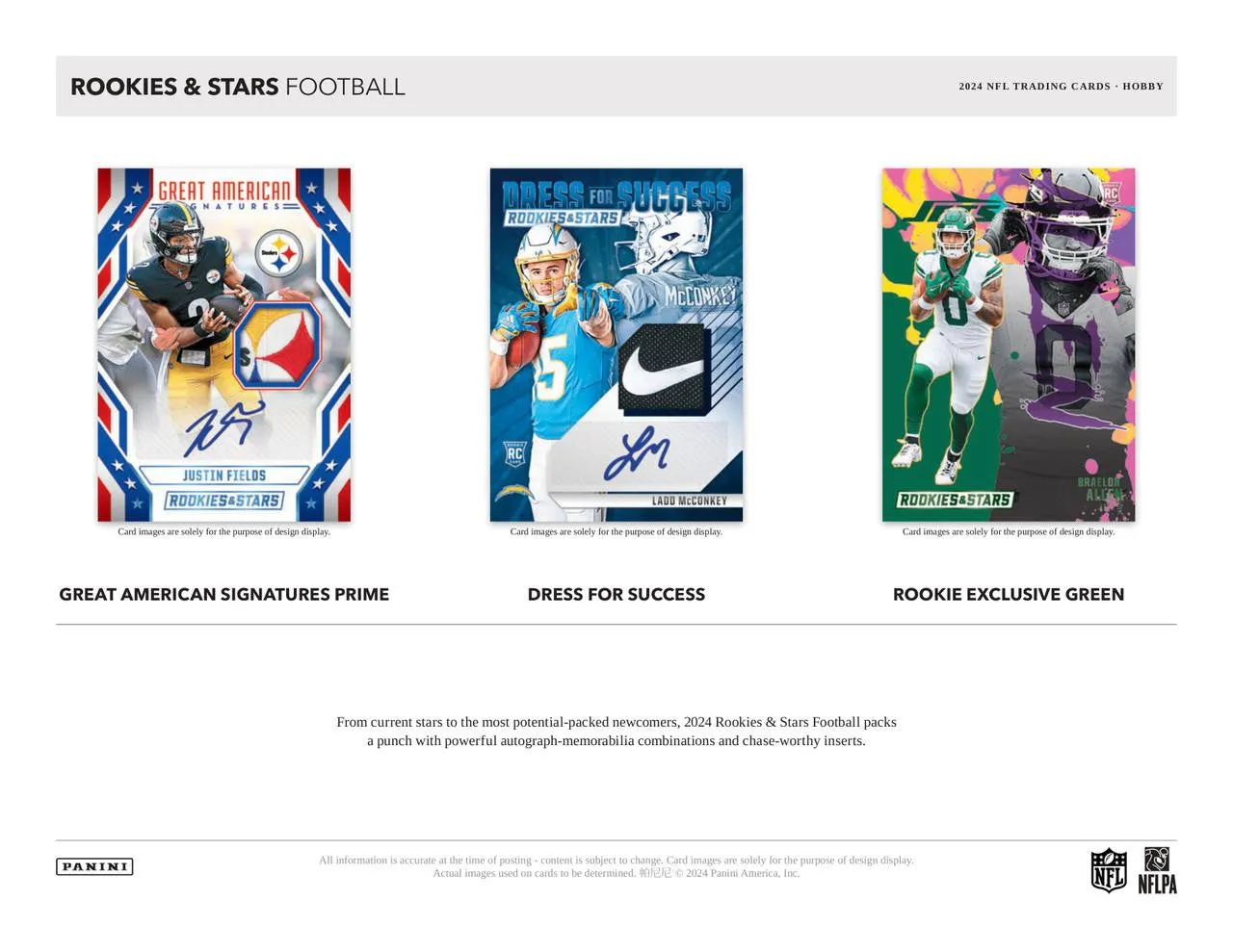 2024 Panini Rookies & Stars Football Hobby Box
