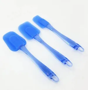 3 pieces Kitchen Heat-resistant Flexible Silicone Spatulas