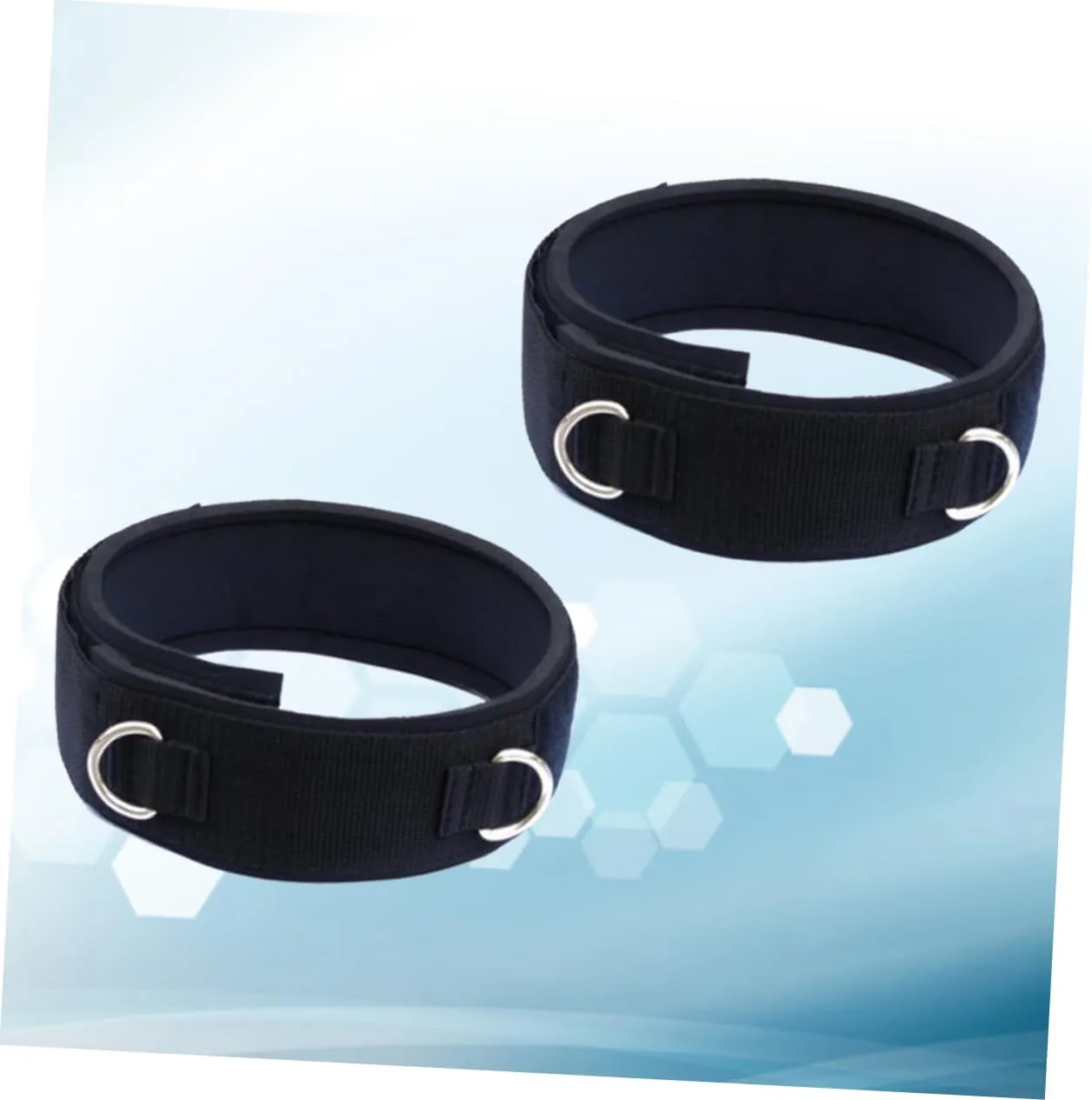 4 Pcs Gym Attachment Thigh Band The Black Blackl Blackw Thigh Strap Black in Neoprene Padded Taekwondo