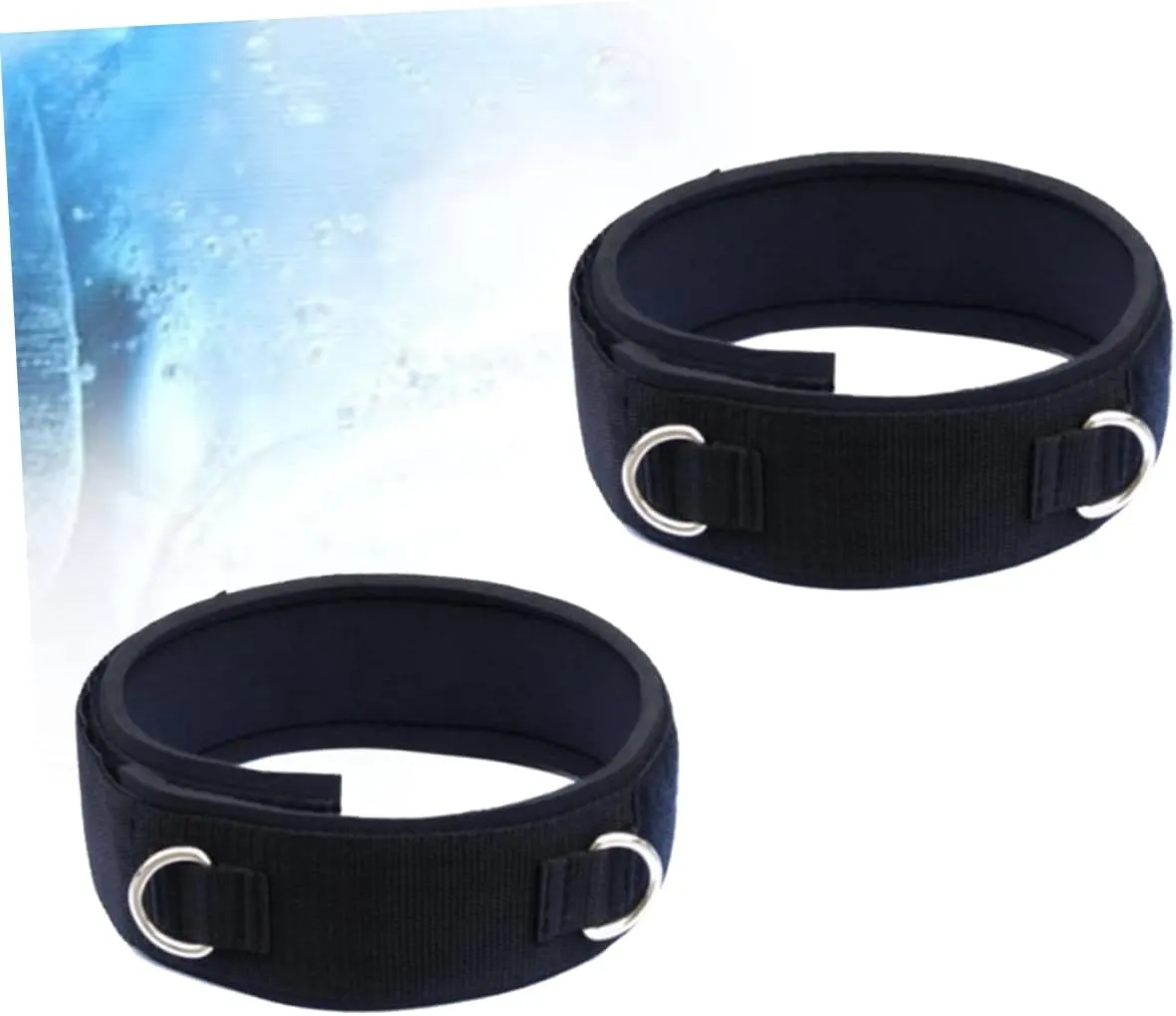 4 Pcs Gym Attachment Thigh Band The Black Blackl Blackw Thigh Strap Black in Neoprene Padded Taekwondo