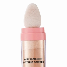 4x Highlighter Powder Fairy Powder Cosmetics Trimming for Makeup, Aureate Brown