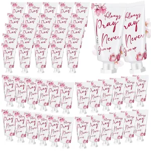 50 Pack Christian Hand Lotion Bulk Gifts for Women Mother Day Bible Mini Travel Hand Lotion Bulk for Stocking Stuffers Gifts Women Church Appreciation Teachers Coworkers(Modern)
