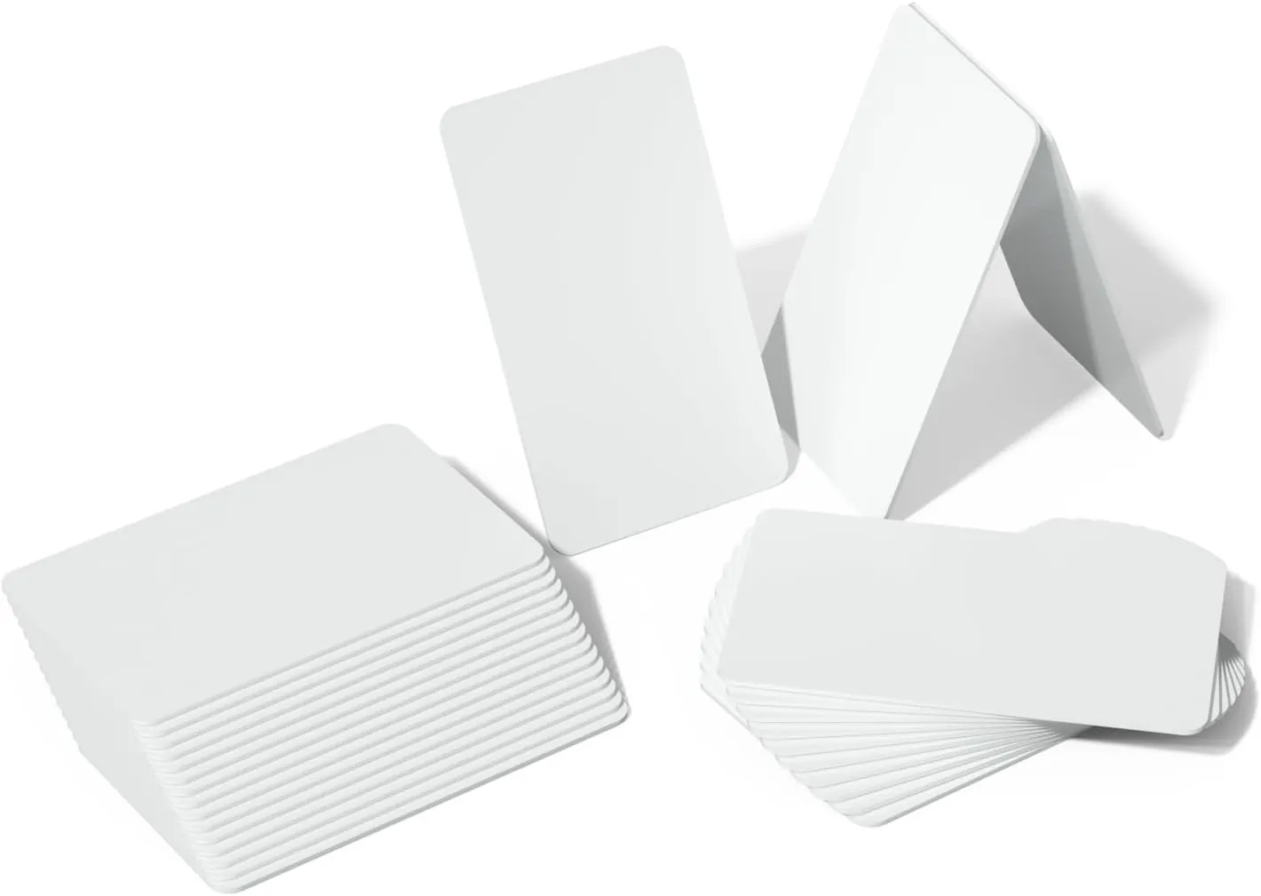 50pcs NTAG215 NFC Cards - Rewritable, 504 Byte Memory, Compatible with TagMo NFC-Enabled Phones & Devices