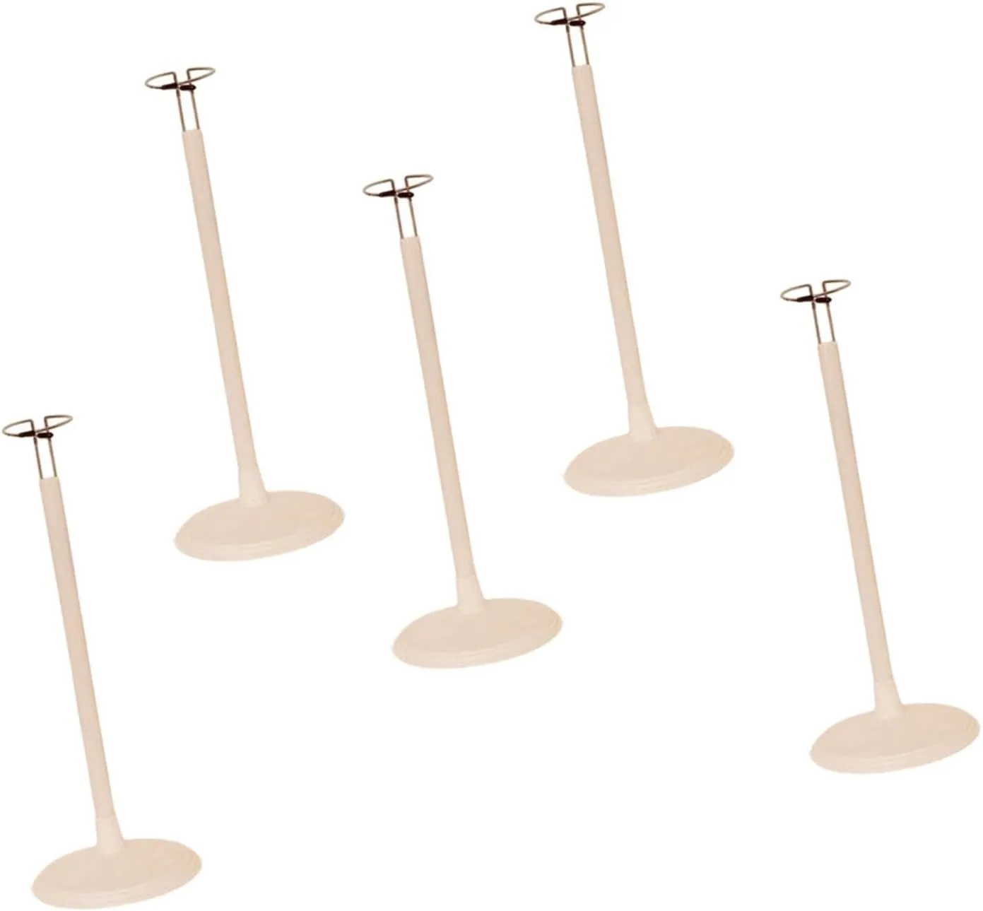 5X Doll Stand Support Bracket Toy Doll Holder Adjustable Portable Figures Display Rack, 30 to 38CM for 45cm