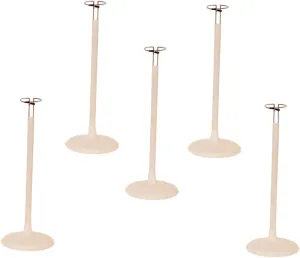 5X Doll Stand Support Bracket Toy Doll Holder Adjustable Portable Figures Display Rack, 30 to 38CM for 45cm
