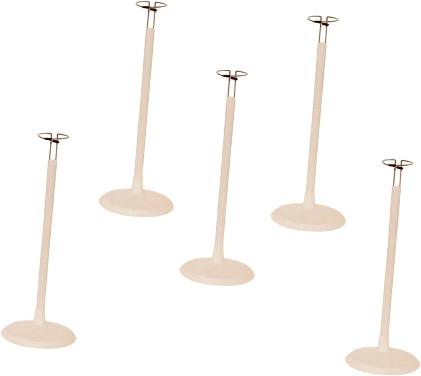 5X Doll Stand Support Bracket Toy Doll Holder Adjustable Portable Figures Display Rack, 30 to 38CM for 45cm