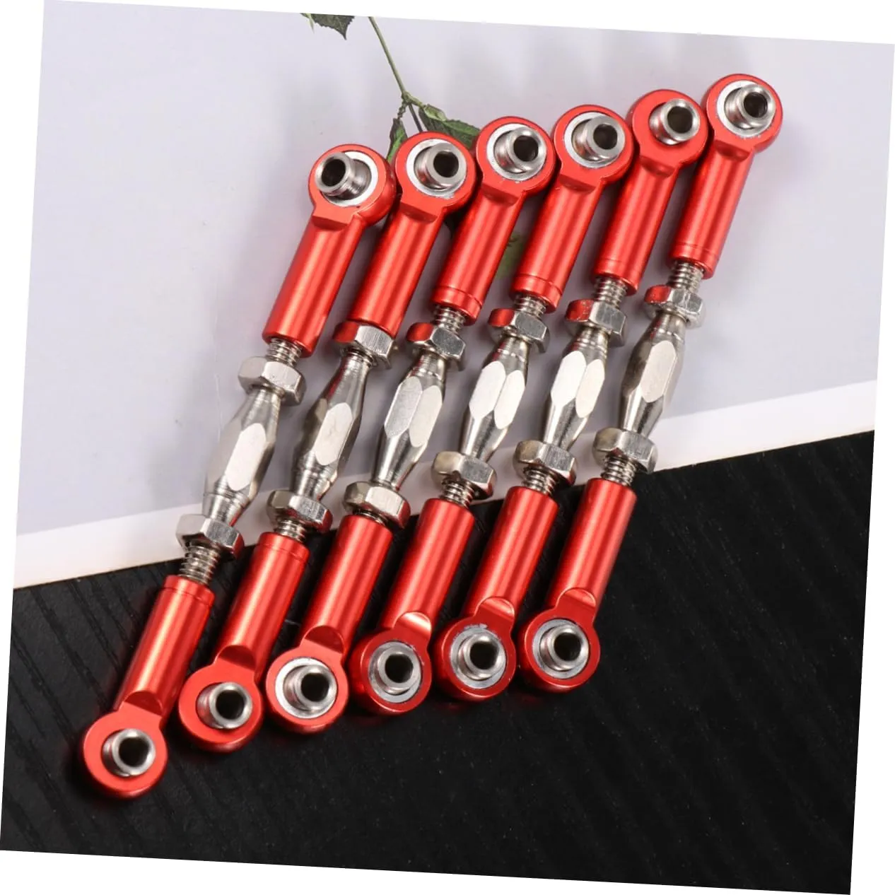 6pcs 71mm Aluminum Car Turnbuckle Rod Linkage for Epxhsp Racing Hpi Truck Buggy Machined Easy Install