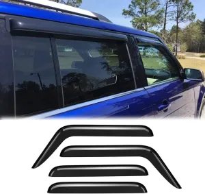 94079 Sunproof Waterproof Side Window Wind Deflector, 4pcs Protective Replacements Rain Guards Set, Window Visor fit for FORD FLEX 2009-2019