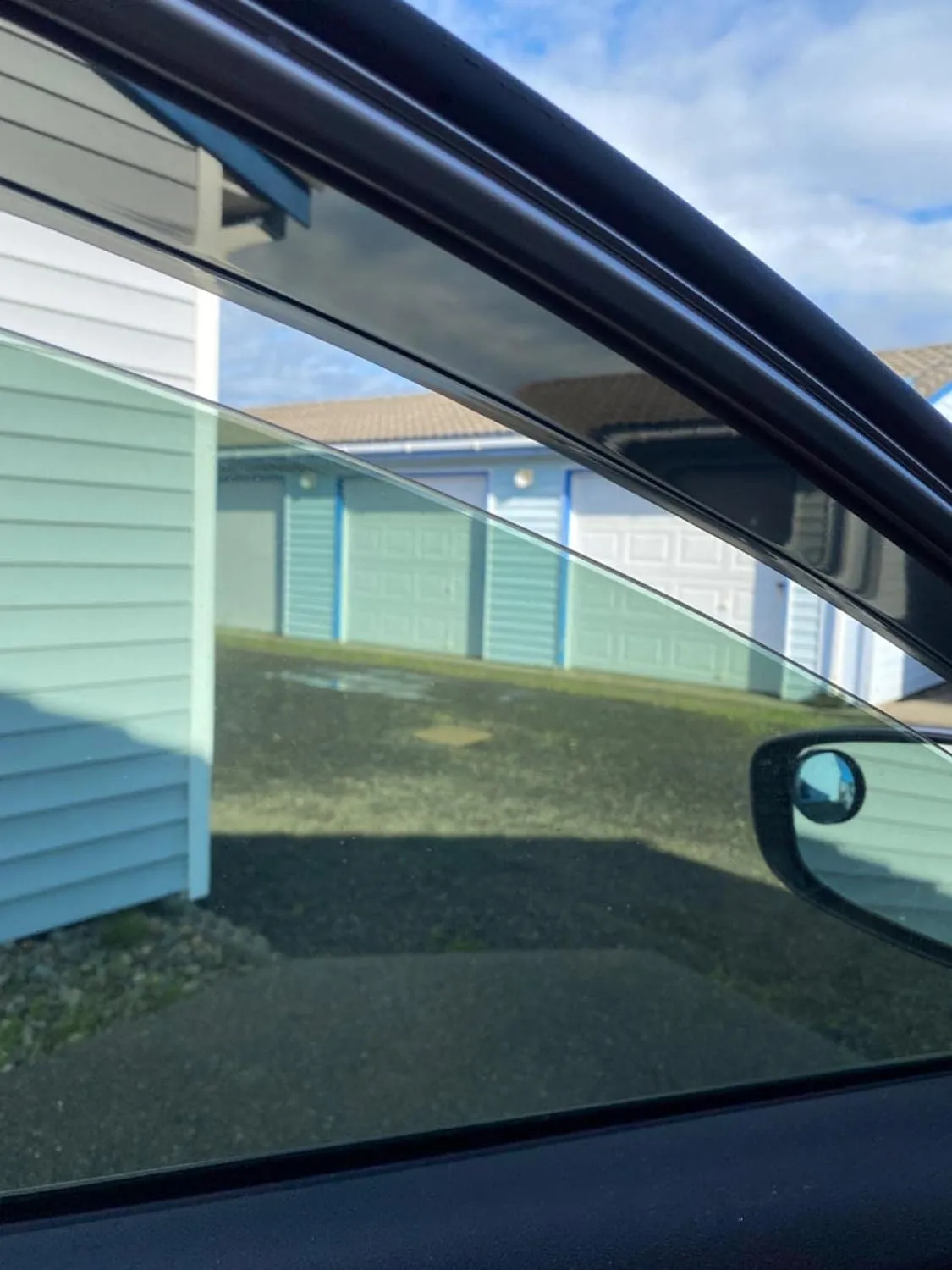94079 Sunproof Waterproof Side Window Wind Deflector, 4pcs Protective Replacements Rain Guards Set, Window Visor fit for FORD FLEX 2009-2019