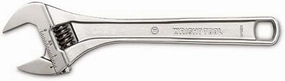 9AC15 Wright Tool Adjustable Wrench, Cobalt Finish 15"