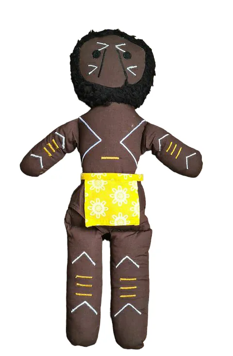 Aboriginal Warrior Doll