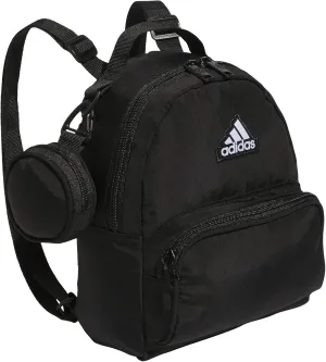 adidas Must Have Mini Backpack, Small Festivals and Travel, Black/White, One Size