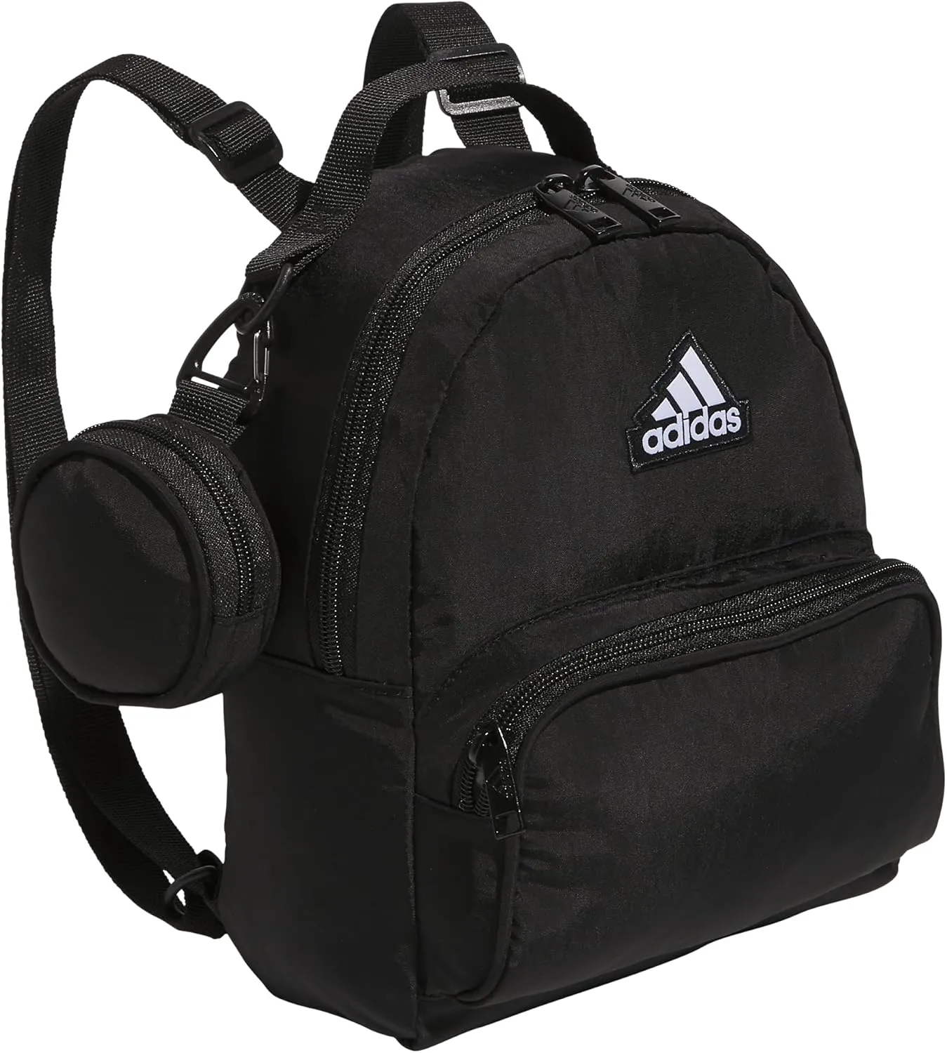 adidas Must Have Mini Backpack, Small Festivals and Travel, Black/White, One Size