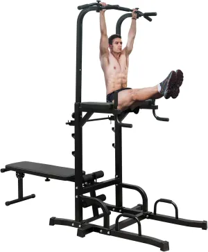 Adjustable Height Dip Bar Station, Heavy Duty Dip Station Push Up Bar for Home Gym,Multi-function Dip Station Pull Up Bar Full Body Strength Training Workout Fitness Equipment for Tricep Dips