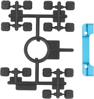 Adjustable Suspension Mount, Aluminum Alloy Suspension Mount for XV02, XV01 RC Car with Adjustments, Easy Installation, Enhance Performance for RC Car Racing or Entertainment