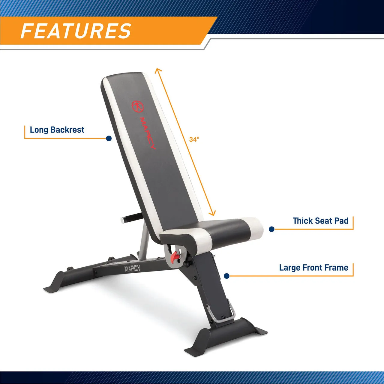 Adjustable Utility Bench | Marcy SB-670