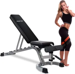 Adjustable Weight Bench 1000 LBS Capacity, Incline Decline Exercise Utility Workout Bench 7 4 Positions Adjustable for Multi-Purpose Home Gym Workout