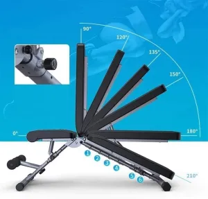 Adjustable Weight Bench Dumbbell Bench Home Fitness Chair Multi-function Fitness Device Supine Board