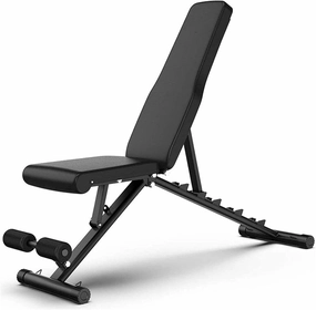 Adjustable Weight Bench,Bench Press Weight Bar Bench Press Bench Strength Training Plates Folding Dumbbell Stool Multifunctional Sit Up Abdominal Bench for Full Body Workout