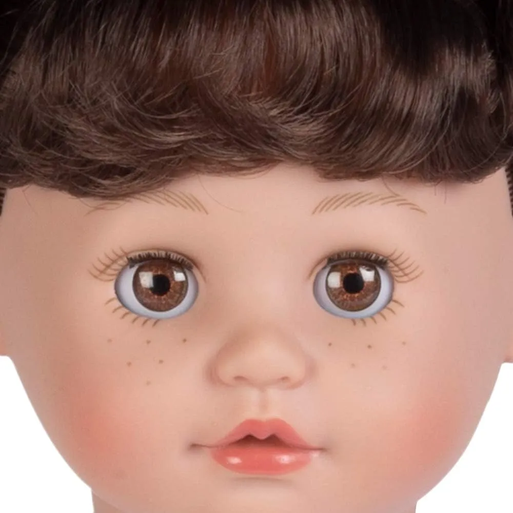 Adora My Cuddle & Coo Babies Collection, 15" Baby Doll with Sweet Powder Scent and 5 Touch Activated Sounds: She Cries, Coos, Giggles, Kisses Back & Says Momma Birthday Gift For Ages 3  - Kitty Kisses