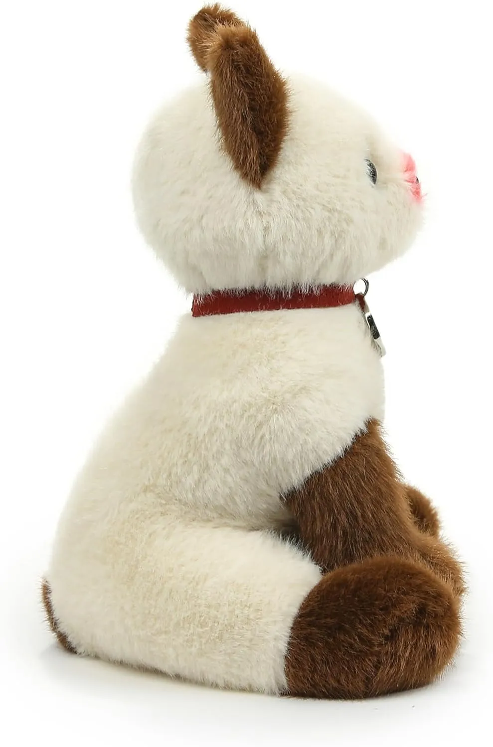 Adorable Cat Stuffed Animal Plush Toy – Premium Quality 8 Inch Soft and Cuddly Kitten with Cute Collar – Perfect for Kids, Cat Lovers, and All Ages (Mochi The Siamese Kitty)