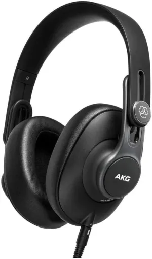 AKG K361 Studio Headphones, Over-Ear Closed-Back Design for Professional Performance, Lightweight and Foldable with 3 Position Hinges, Premium Isolating Earpads, Reinforced Durability