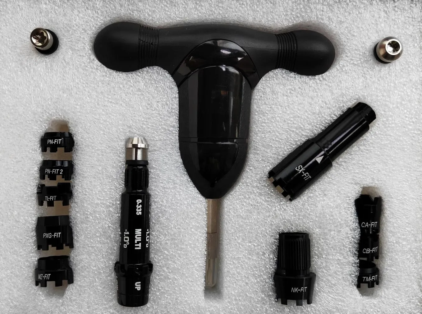 All FIT Golf Adapter Sleeve Compatible with Ping/Taylormade/Callaway/Titleist/Mizuno/Nike/Cobra and PXG, You can Change Different Golf Heads by 9Rings and Adjustable Wrench