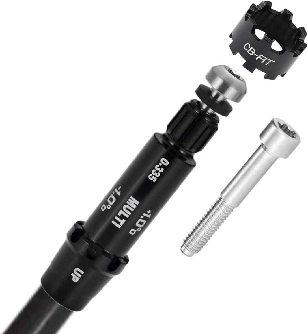 All FIT Golf Adapter Sleeve Compatible with Ping/Taylormade/Callaway/Titleist/Mizuno/Nike/Cobra and PXG, You can Change Different Golf Heads by 9Rings and Adjustable Wrench