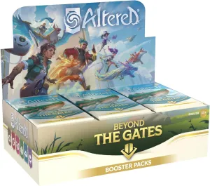Altered Beyond The Gates 36-Pack Booster Display - Unique Deck Building, Strategic Non-Combat Gameplay, Collectible Trading Card Game, Ages 13  for 2 Players, 20-30 Minute Playtime
