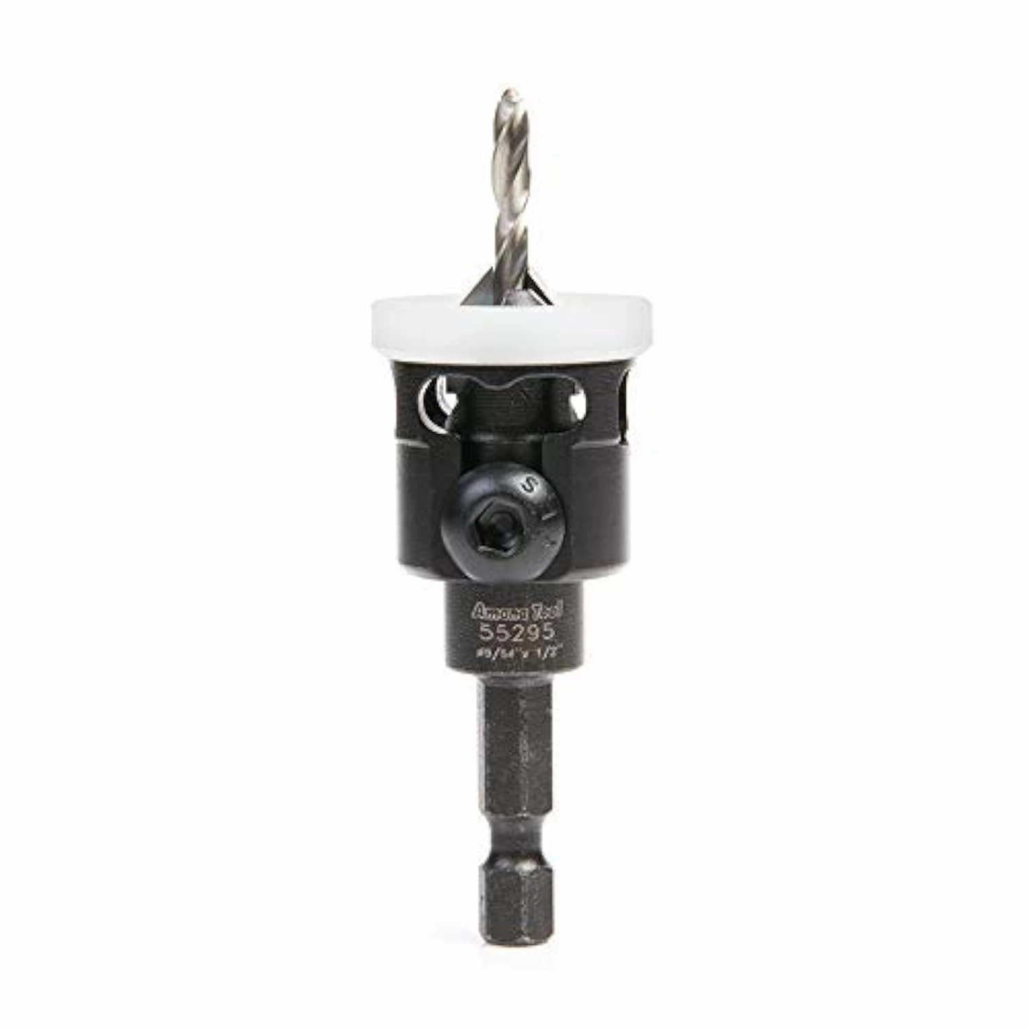 Amana Tool - 55295 Carbide Tipped 82° Countersink with Adjustable Low Friction Depth