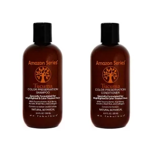 Amazon Series Tucuma Color Preservation Shampoo & Conditioner Set 8.5 fl oz