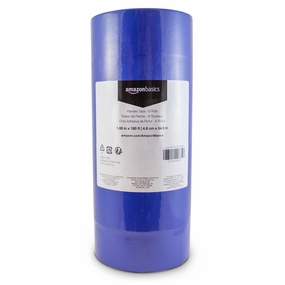 Amazon Basics Blue Painters Tape, 1.88" x 180', Set of 6 Rolls