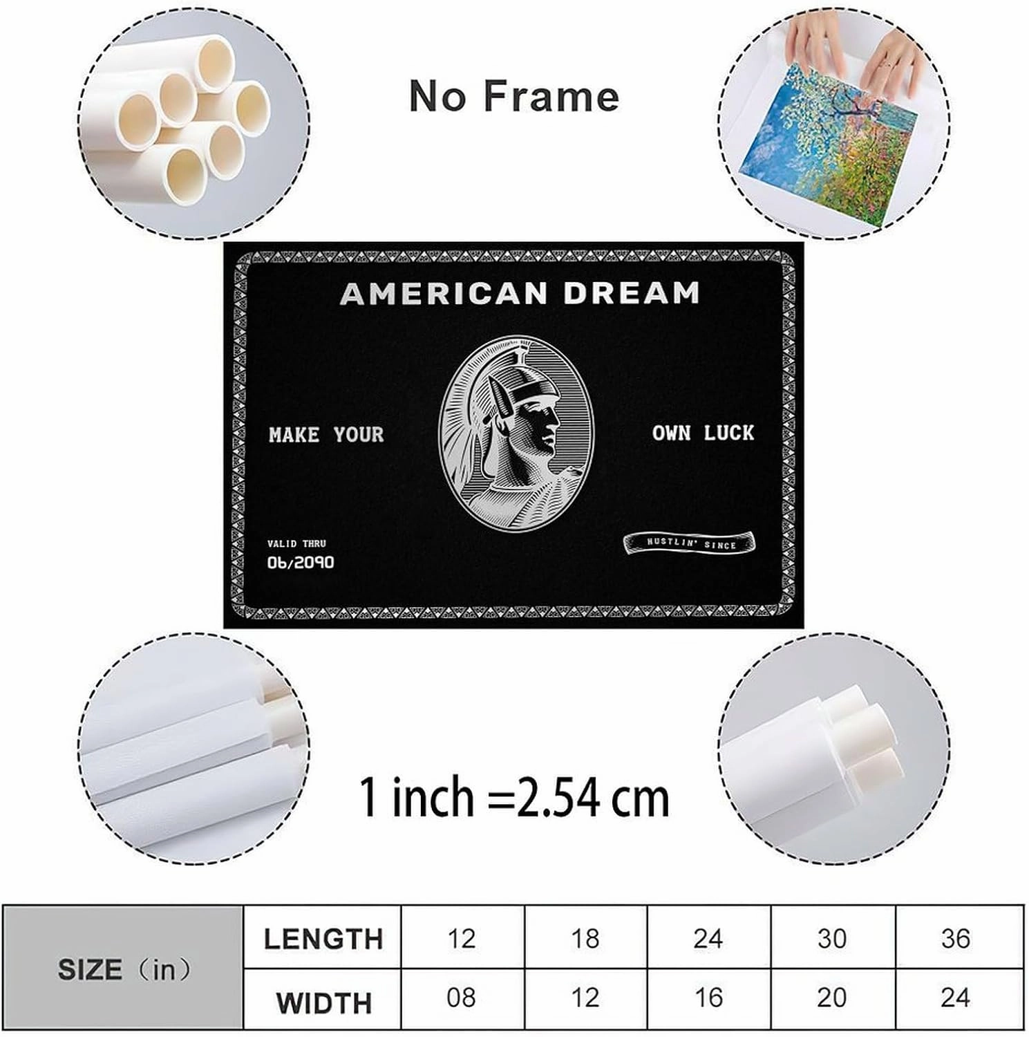 American Express Card Art Poster Inspirational Fashion Poster Room Aesthetics Poster Wall Art (2225) Canvas Painting Posters And Prints Wall Art Pictures for Living Room Bedroom Decor 36x24inch(90x60