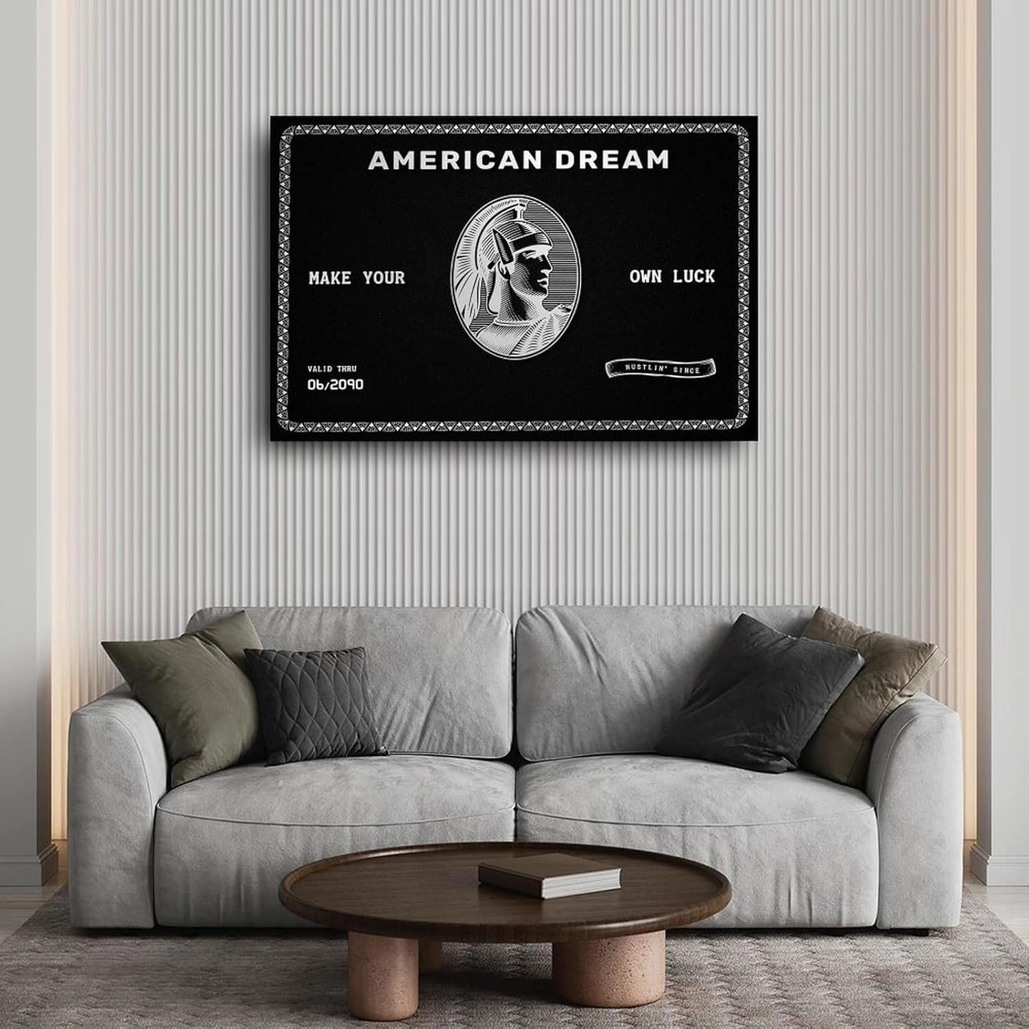 American Express Card Art Poster Inspirational Fashion Poster Room Aesthetics Poster Wall Art (2225) Canvas Painting Posters And Prints Wall Art Pictures for Living Room Bedroom Decor 36x24inch(90x60