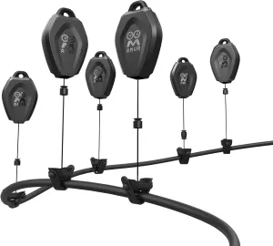 AMVR VR Cable Management System, 6 Packs Ceiling Pulley System for Oculus Quest 3/Quest 2/Rift/Rift S/Valve Index/HTC Vive/Vive Pro/HP Reverb G2/PSVR VR Cord Accessories, VR Link Cable Not Included