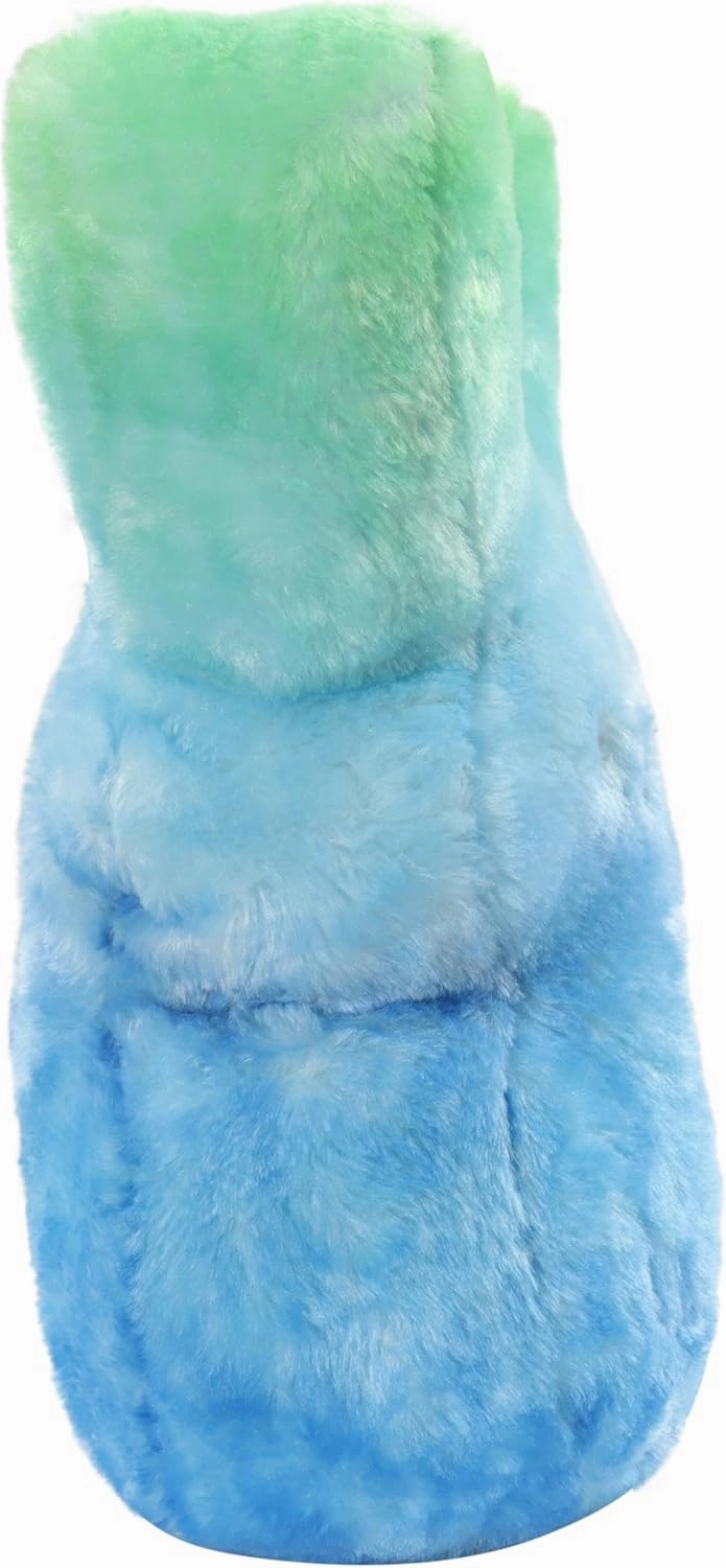 Animal Adventure | Shaggy Bunny Peeps | 15” Collectible Plush | Blue Green