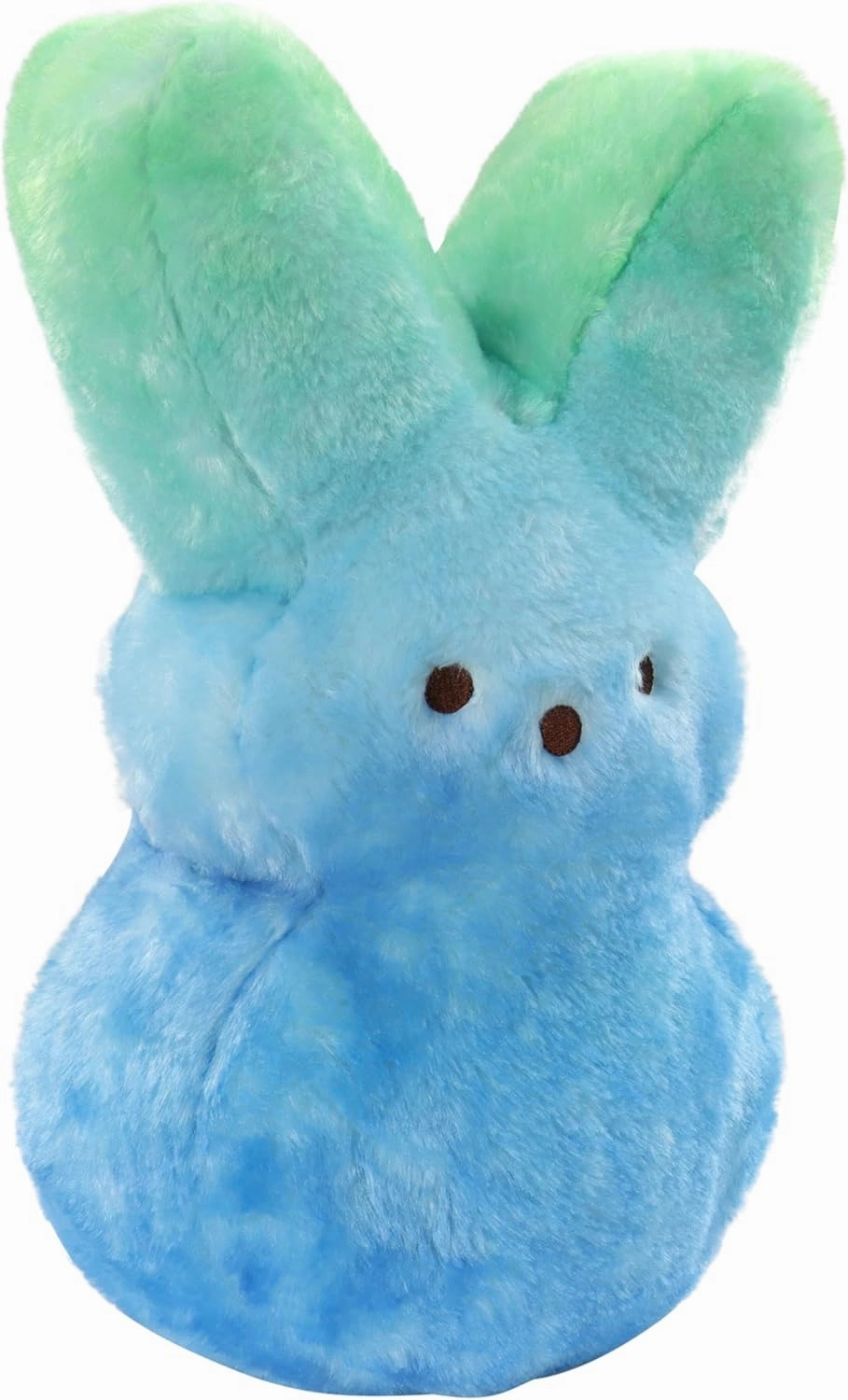 Animal Adventure | Shaggy Bunny Peeps | 15” Collectible Plush | Blue Green