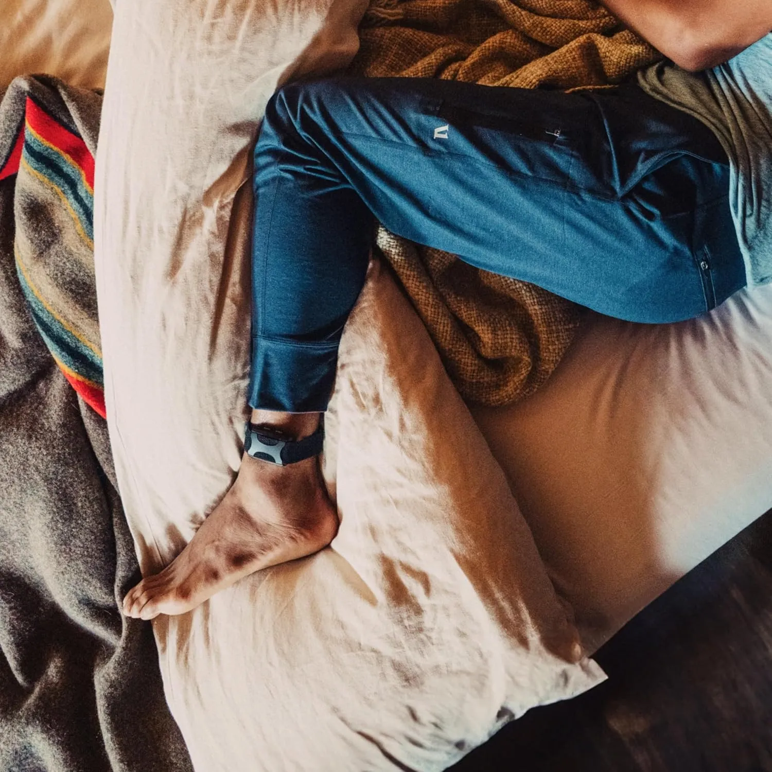 Apollo Neuro Sleep Band | Enhance Sleep With Adjustable Ankle Strap for Apollo Wearable Devices