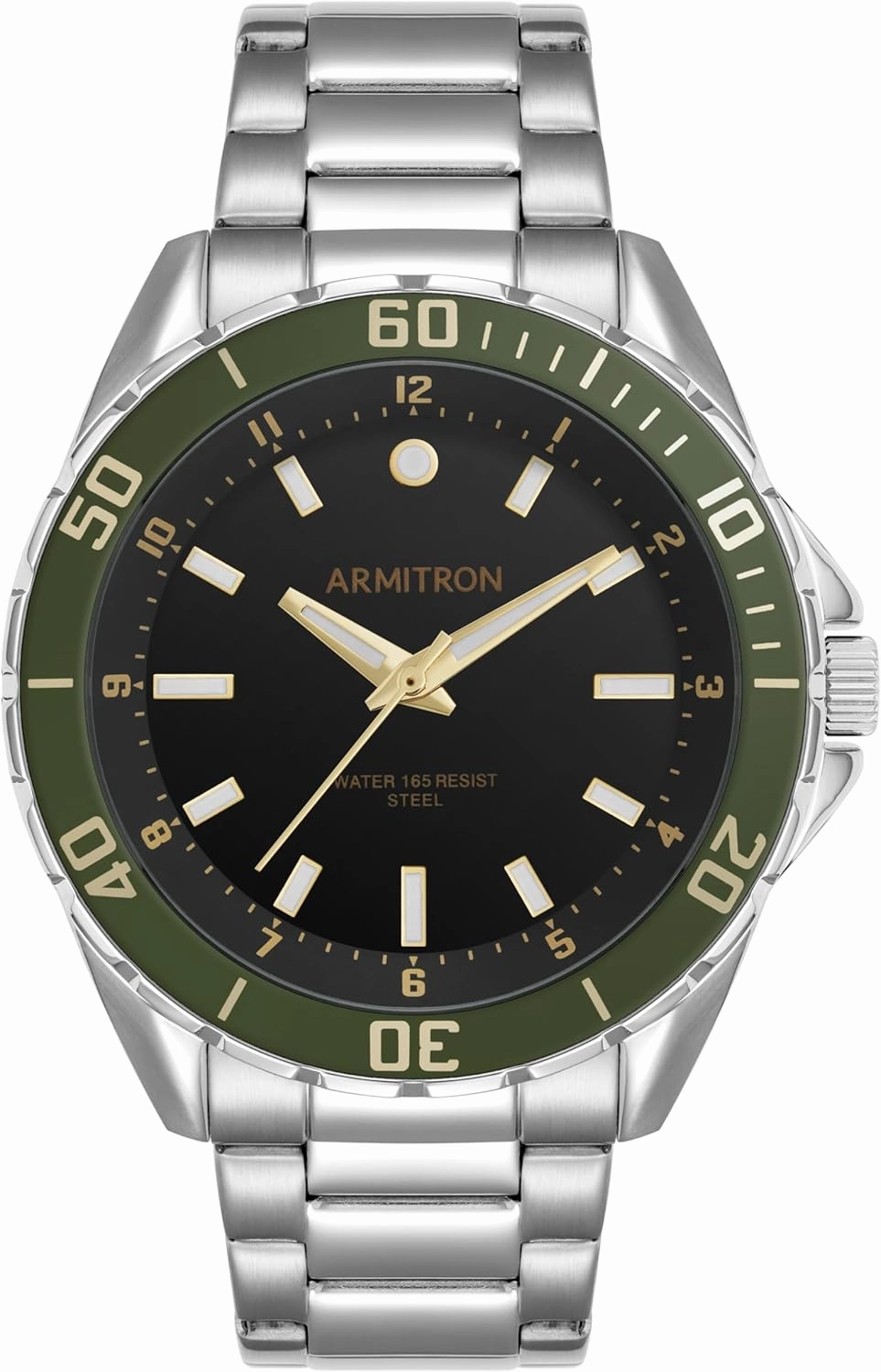 Armitron Men's Stainless Steel Bracelet Watch, 20/5572